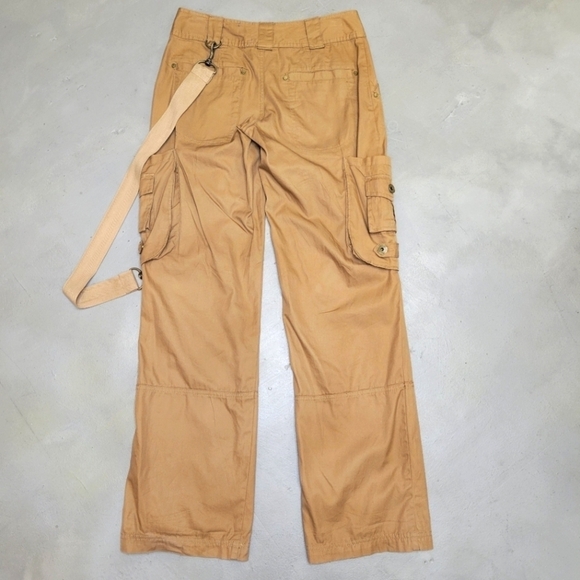 [NWOT] PATRICK ROBINSON X TARGET WIDE LEG CARGO PANTS with DETACHABLE STRAP Sz S - Picture 6 of 15